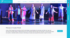 Desktop Screenshot of creativeworlddubai.com